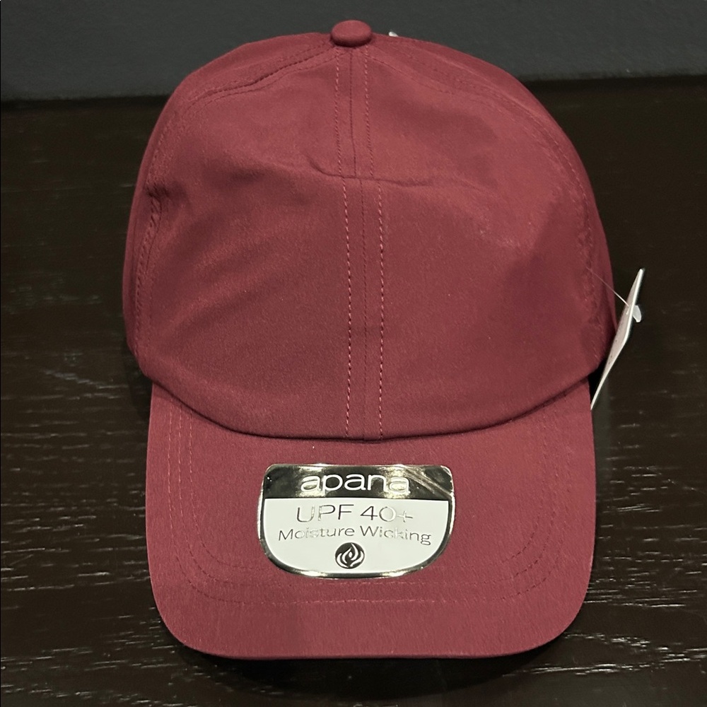 Apana Maroon Performance Cap